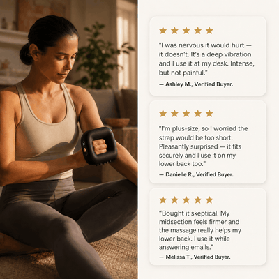 Corelax™ Hands-Free Vibration Massager — Full-Body Muscle & Recovery