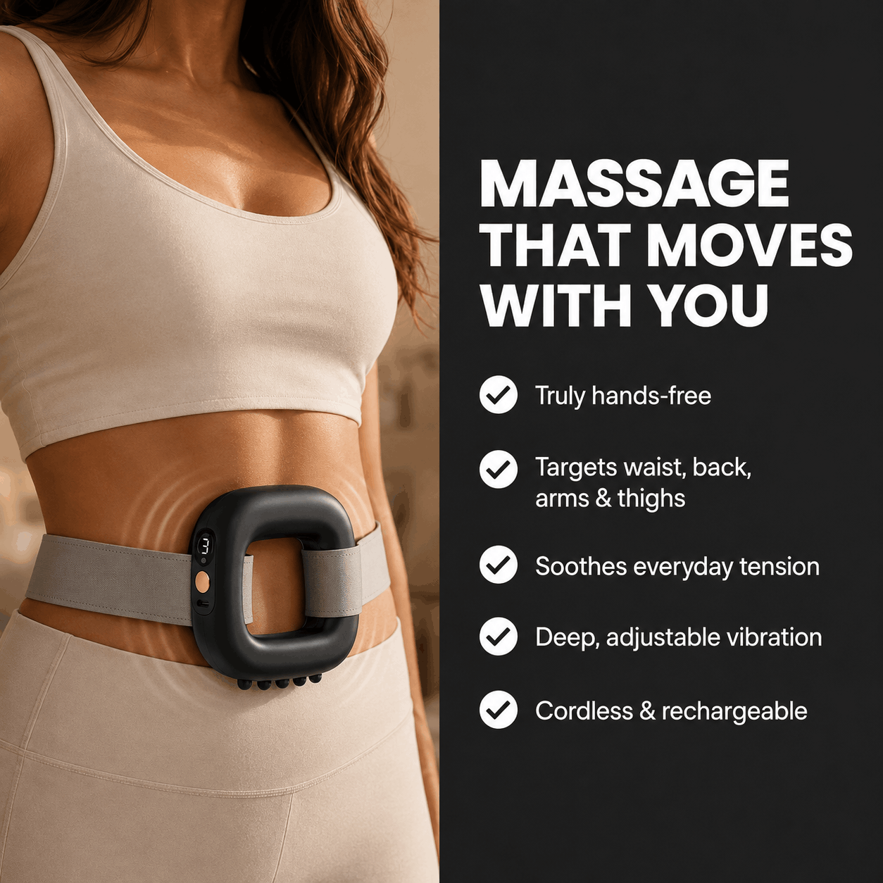 Corelax™ Hands-Free Vibration Massager — Full-Body Muscle & Recovery